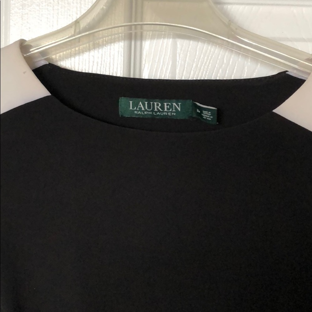 🚫SOLD🚫 Ralph Lauren black/white work/play dress